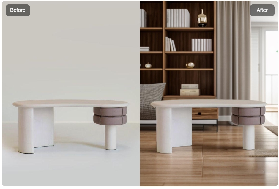 WeShop AI generated Desk image