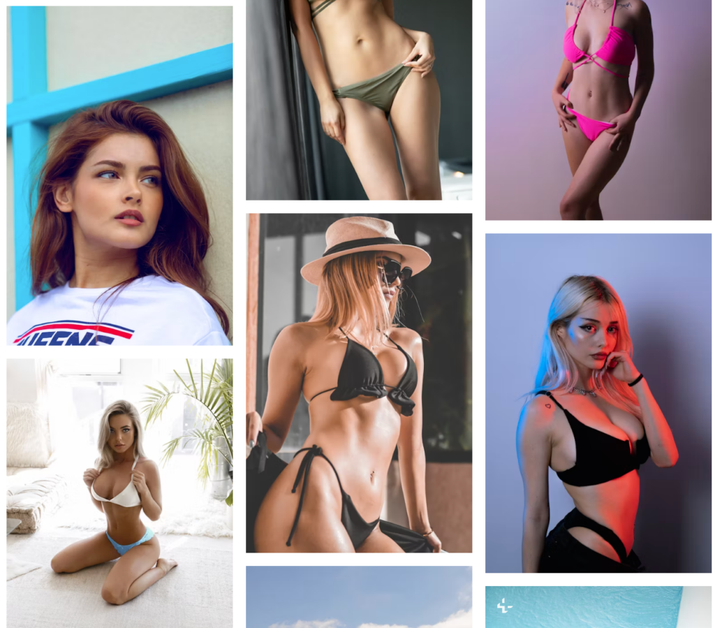 bikini model