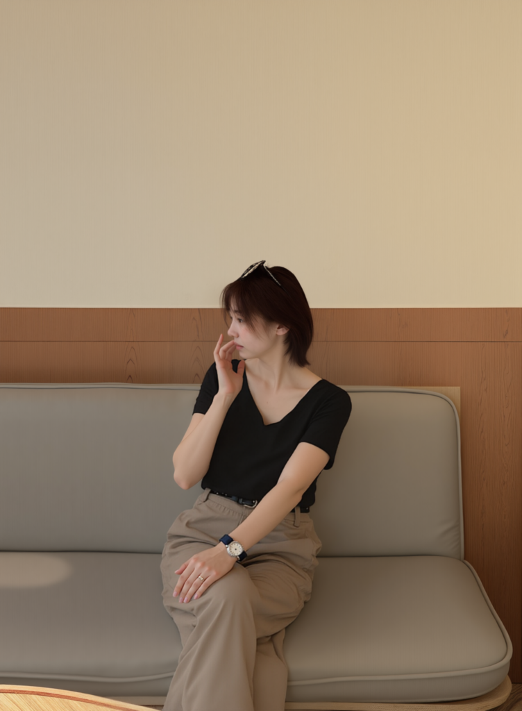 AI pose generator by WeShop AI