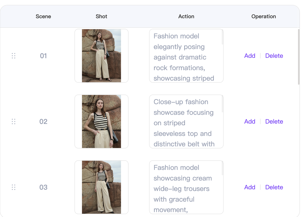 AI Video Agent Storyboard