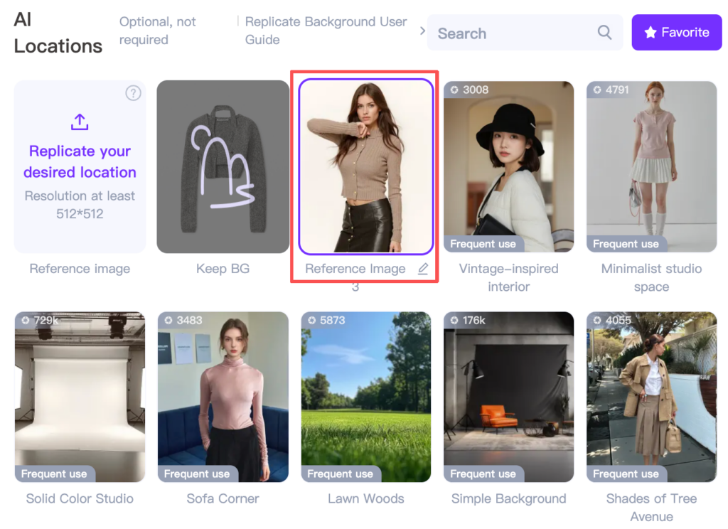 [STEP 2] Upload Reference Scene