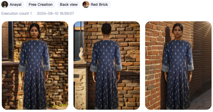 example of weshop.ai task