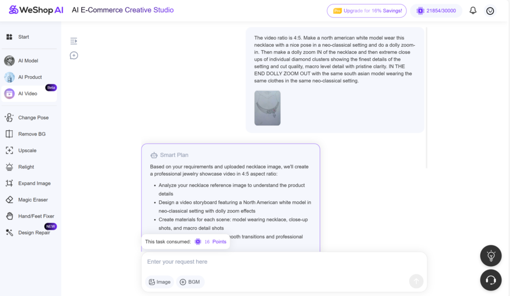 ai video agent jewelry