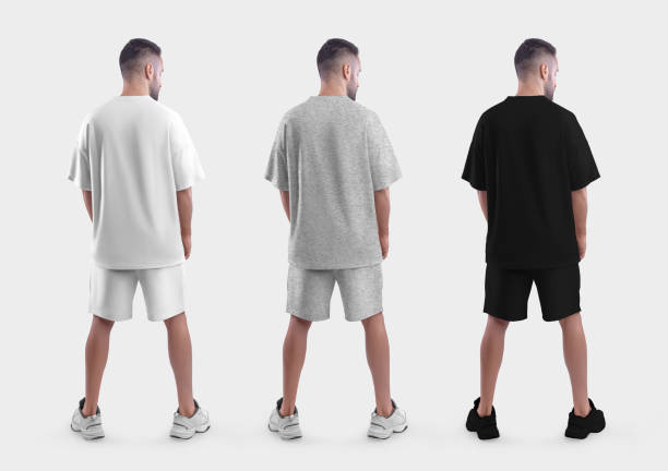 back poses in men's clothing