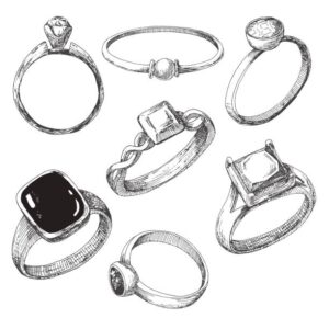 jewelry drawings