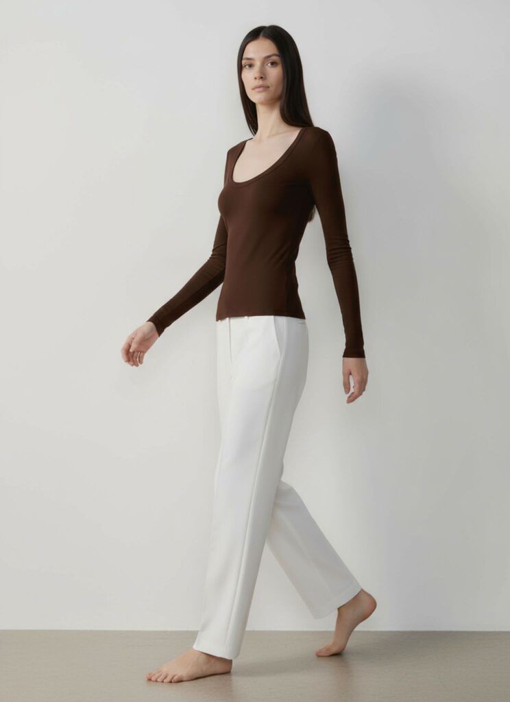 Walking pose created with AI Pose Generator