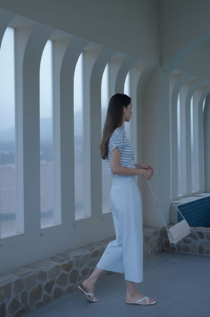 Walking pose created with AI Pose Generator