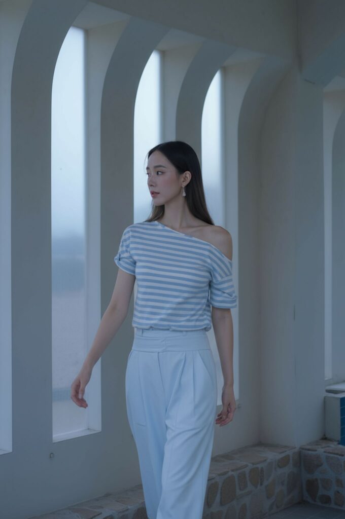 Walking pose created with AI Pose Generator