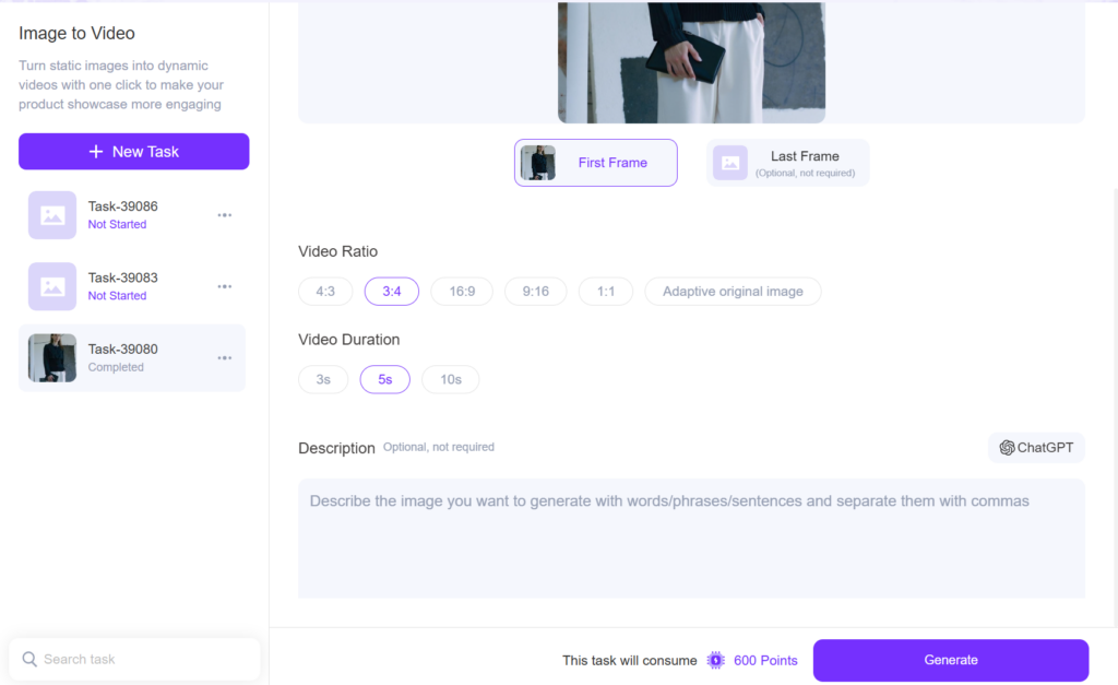 image to video ai video generator