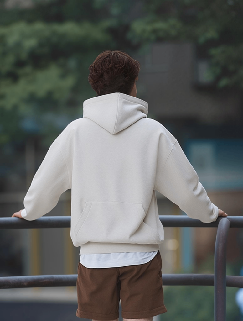 WeShop AI Pose Generator – Back view of a model generated using AI Pose.