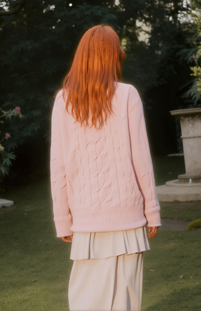 WeShop AI Pose Generator – Back view of a model generated using AI Pose.