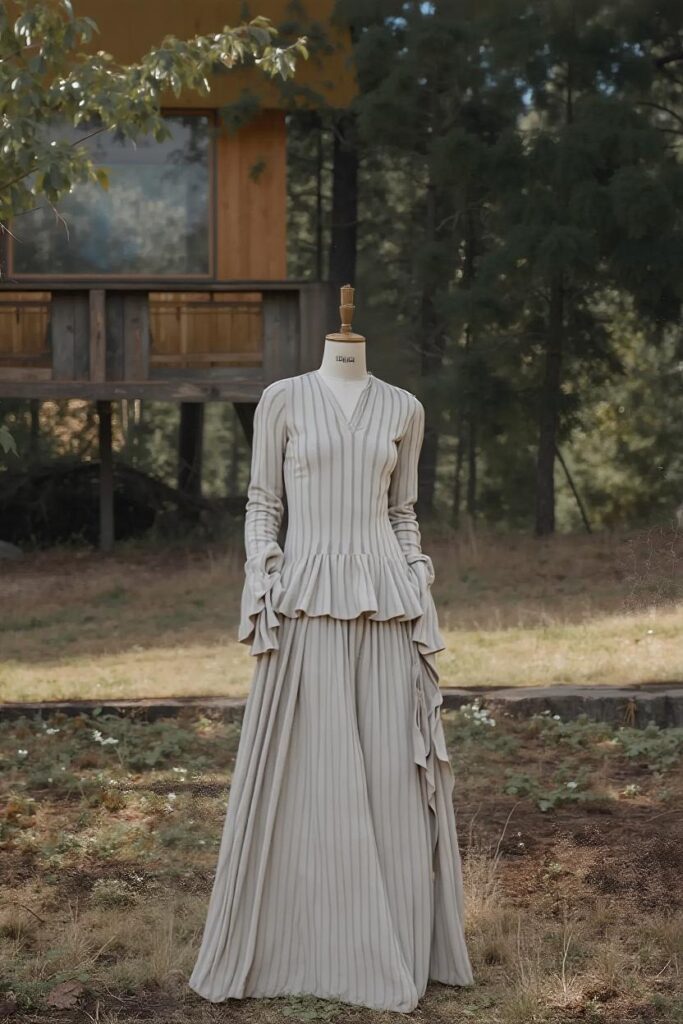 Fashion item recolored using AI Recolor, showcasing the item in a new color on a virtual mannequin