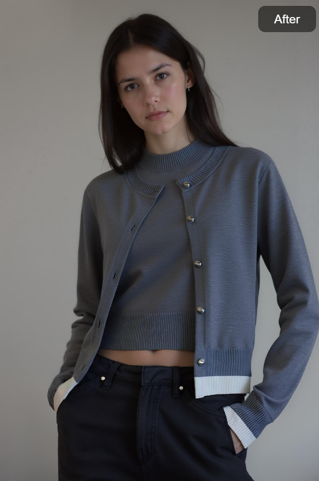 Example of removing unwanted objects with Magic Eraser