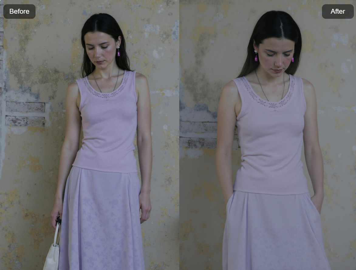 Weshop AI Pose Agent best examples