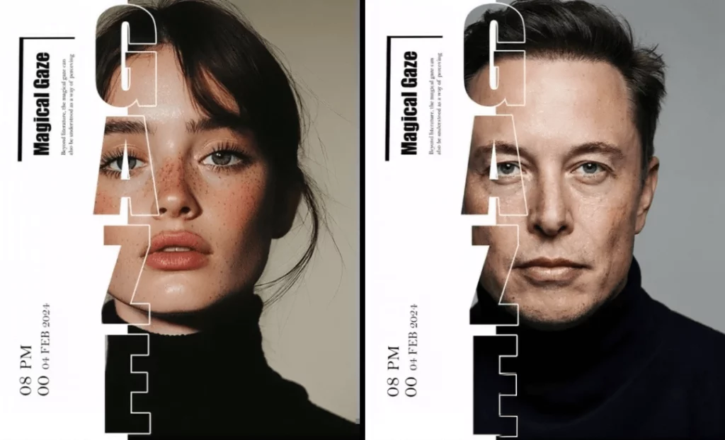 poster characcter swapping by Google nano pro