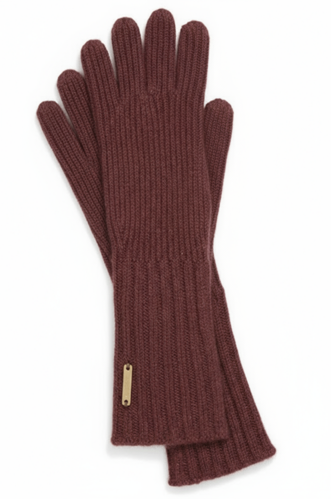 Different winter accessories recolored with WeShop AI Recolor, showing scarves, gloves, and hats in various seasonal tones.