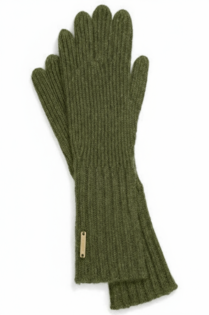 Different winter accessories recolored with WeShop AI Recolor, showing scarves, gloves, and hats in various seasonal tones.