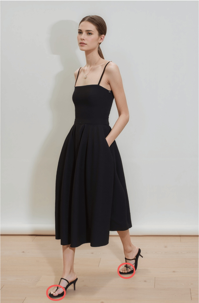 ai feet problem image walking model