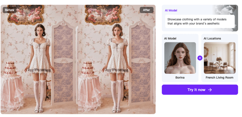 weshop ai best case vibrant colors ai model