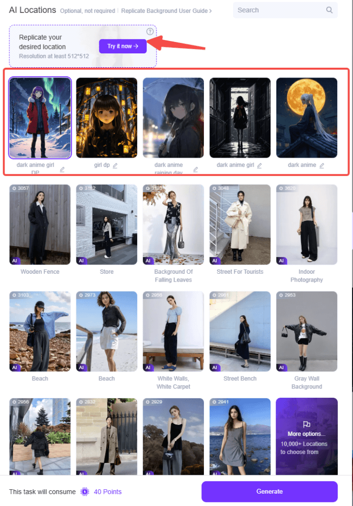 weshop ai workspace ai location shop 