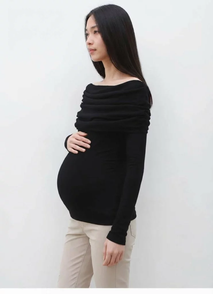 Weshop AI pregnant ai generated image
