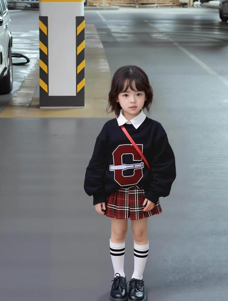 Weshop AI generated children's clothing photos