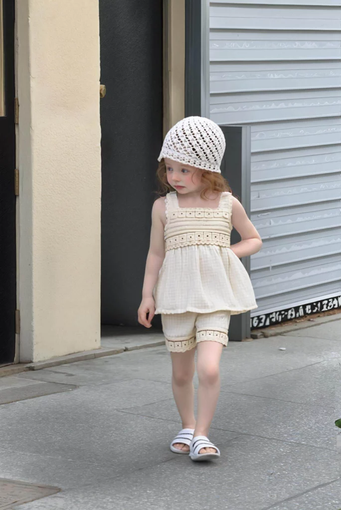 Weshop AI generated children's clothing photos