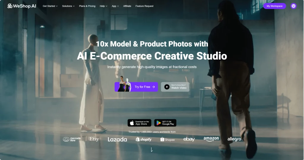 Weshop AI Homepage Display Image