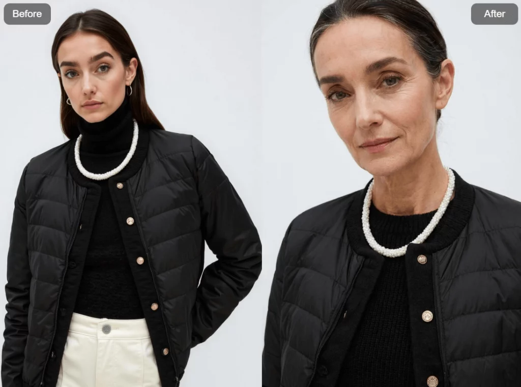 Weshop AI AI Age Progression generated image