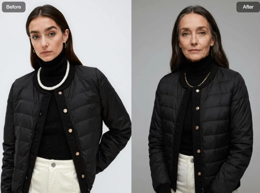 Weshop AI AI Age Progression generated image