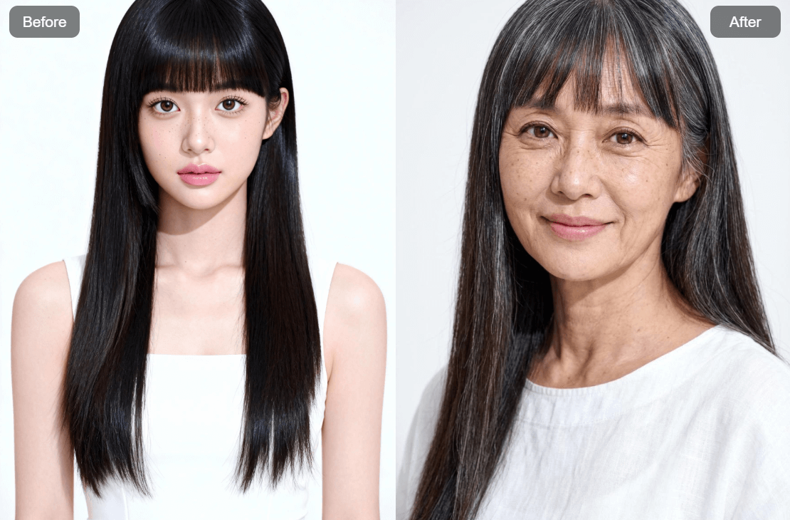 Weshop AI AI Age Progression generated image