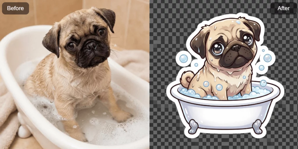 Weshop AI Chibi Maker generated image