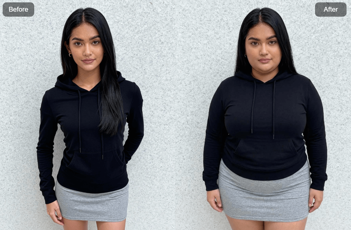 Weshop AI AI Fat generated image