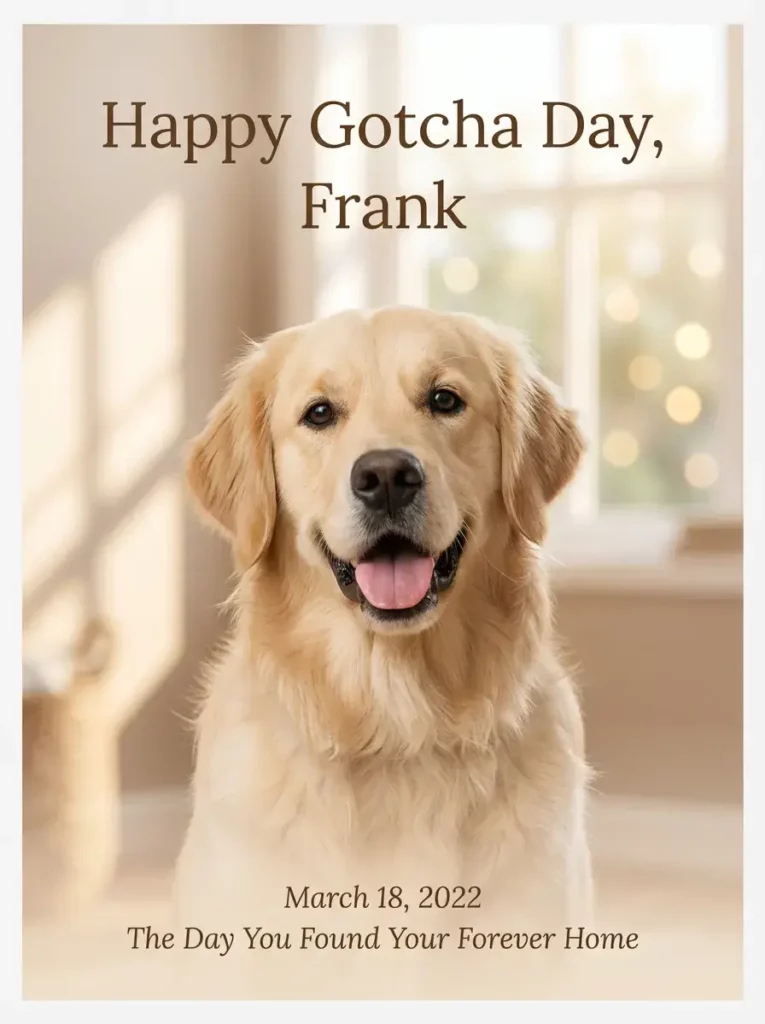 personalized dog posters by weshop ai