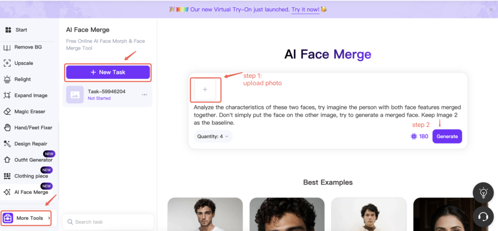 Weshop AI AI Face Merge image