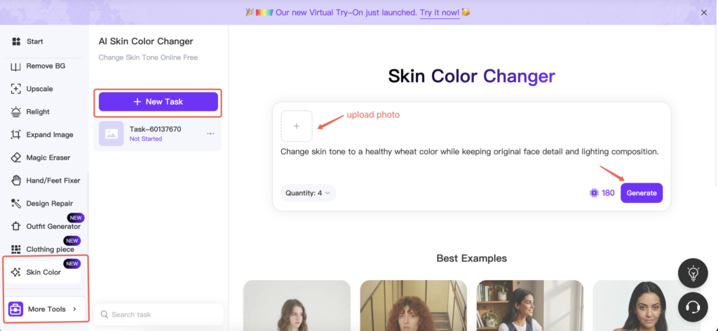 Weshop AI AI Skin Color Changer