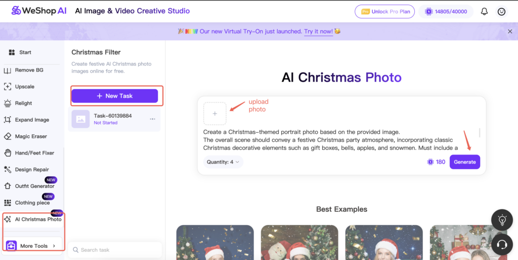 Weshop AI AI Christmas Photo images