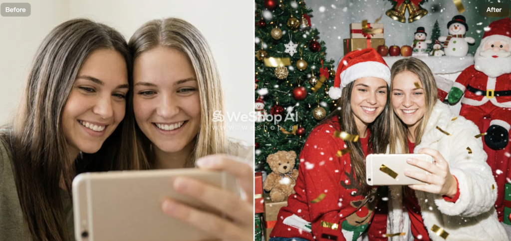 Weshop AI AI Christmas Photo images