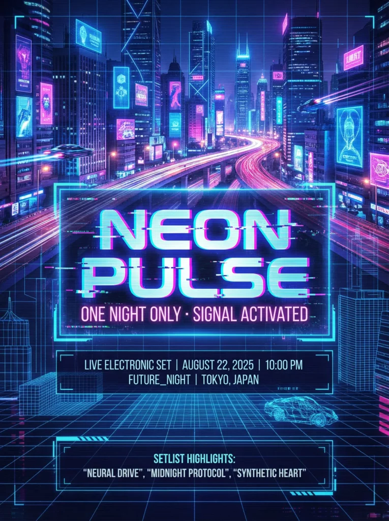 ai poster generator by WeShop ai