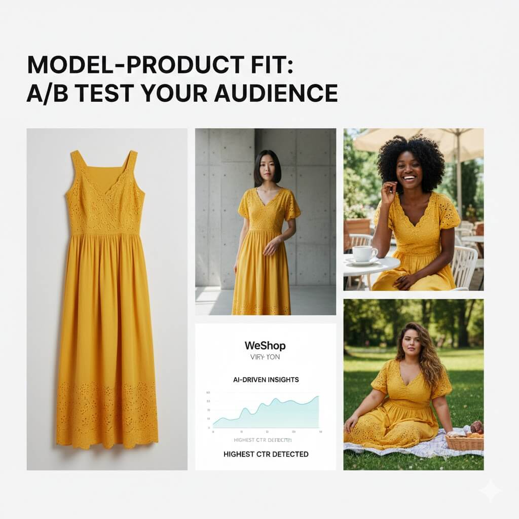 Virtual Try-on with WeShop AI
