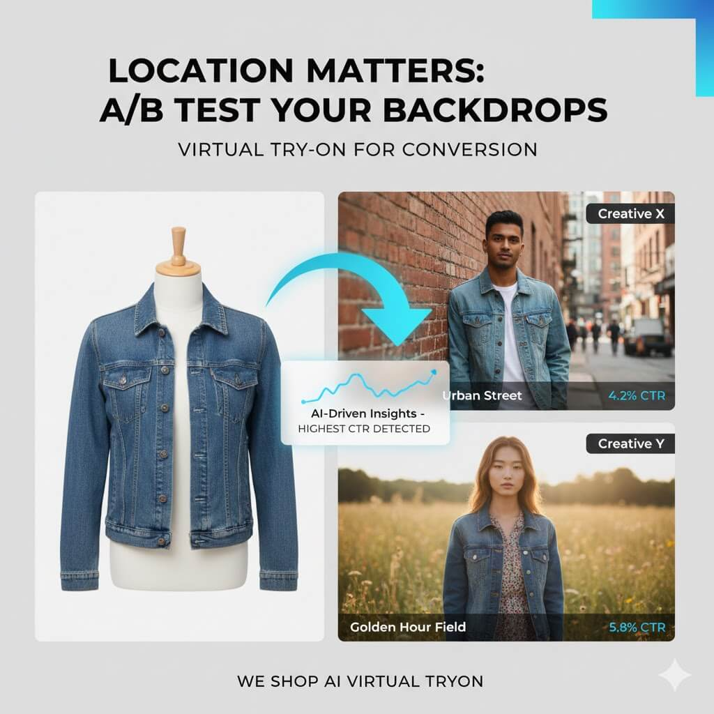 Virtual Try-on with WeShop AI