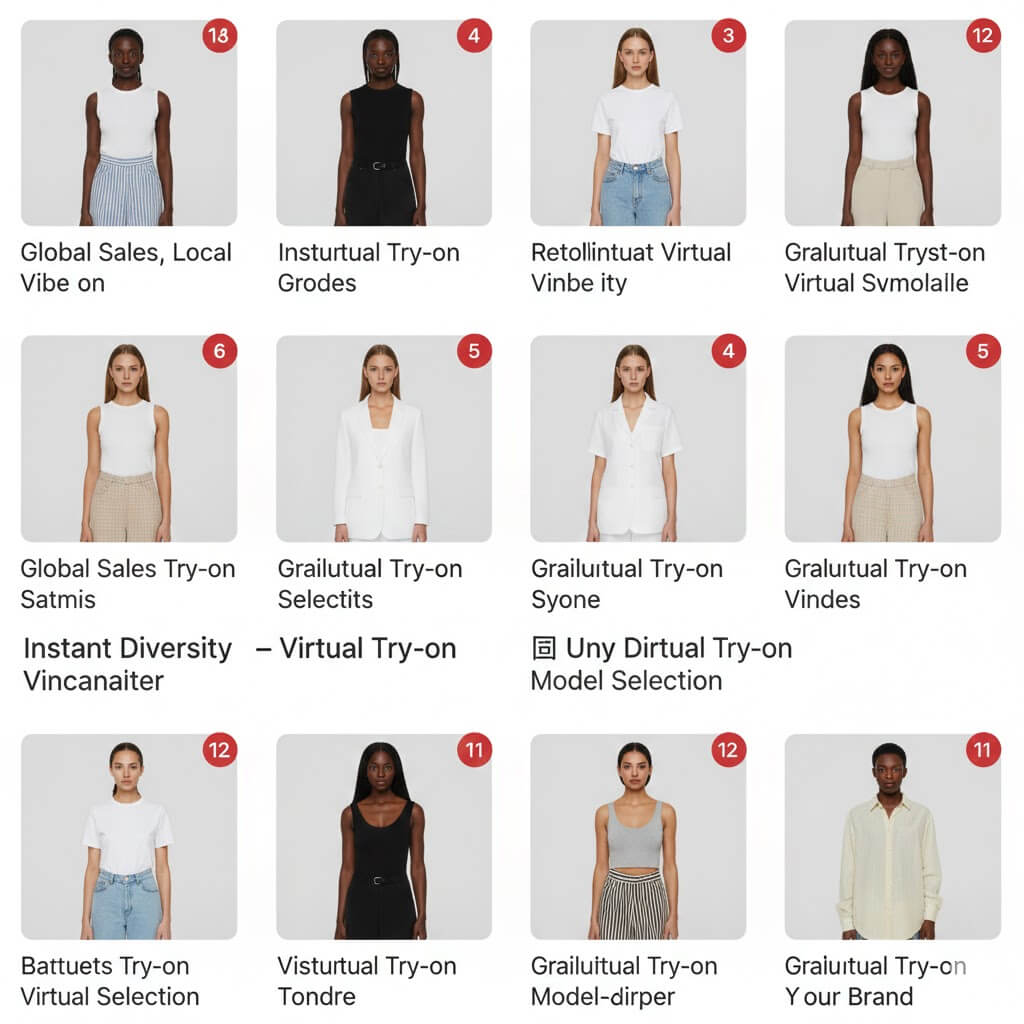 virtual try-on with weshop ai