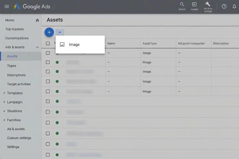 Google Ads Image Extensions