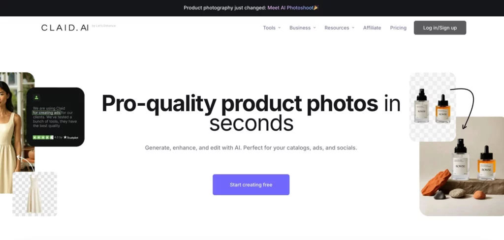 ai tools for handbag product images