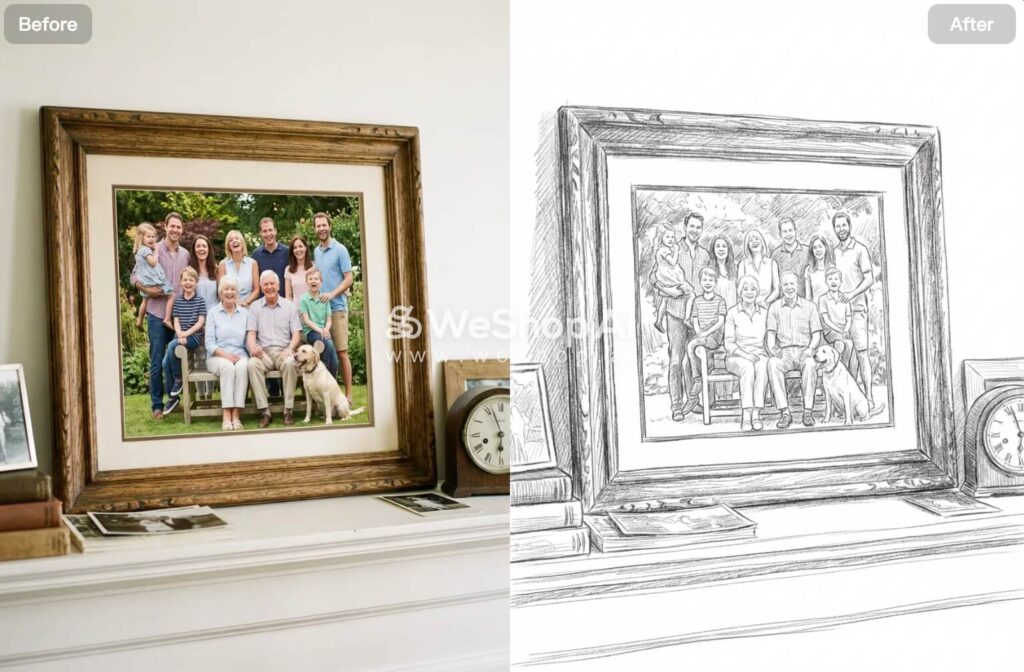 Sketch Converter by WeShop AI