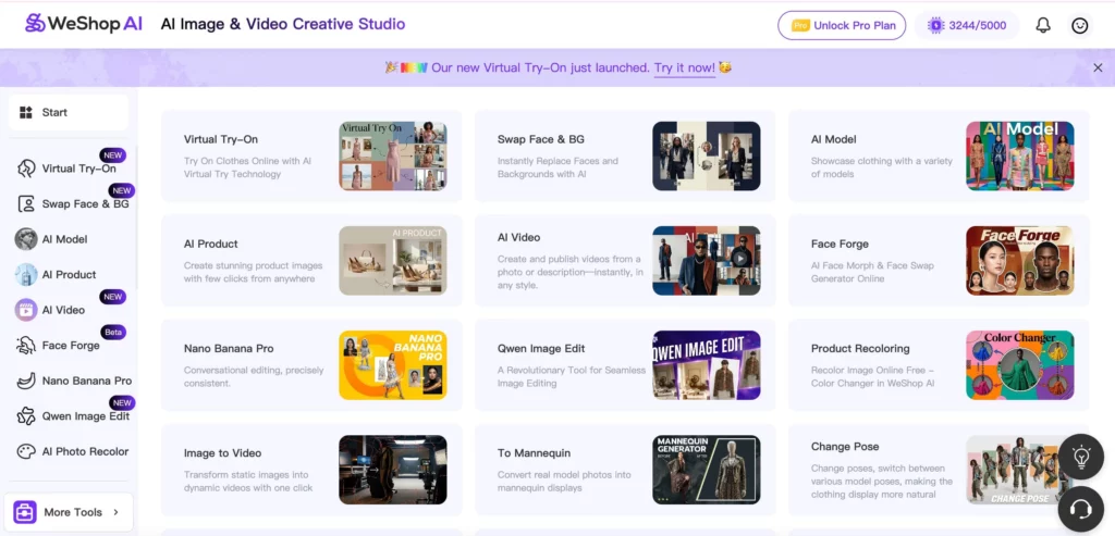 Product Images by weshop ai