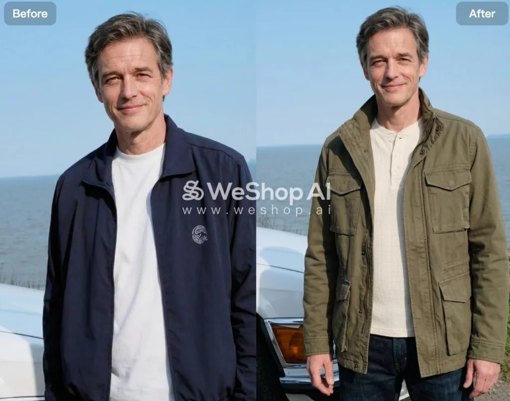 men's fashion by weshop ai