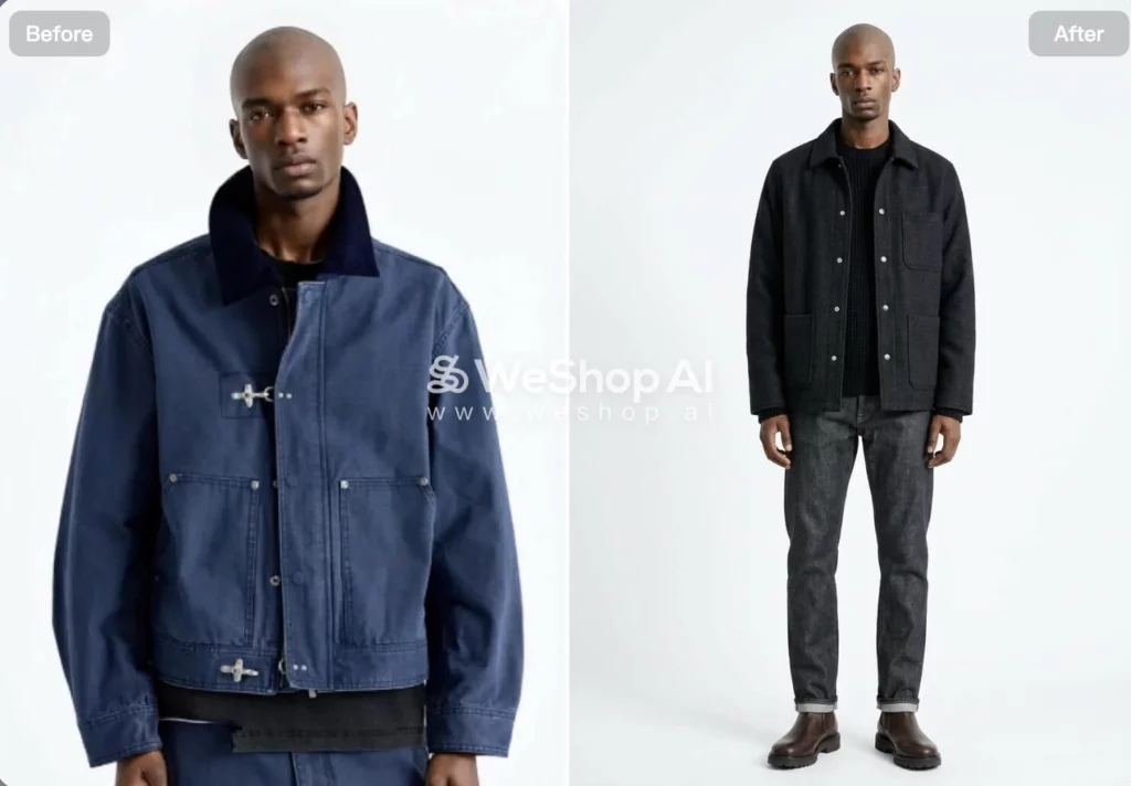 men's fashion by weshop ai