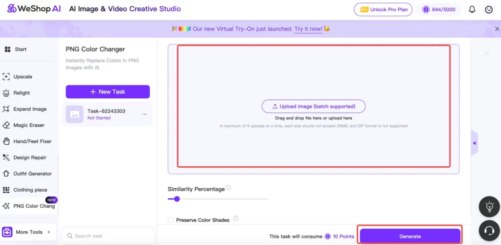 png color changer by weshop ai