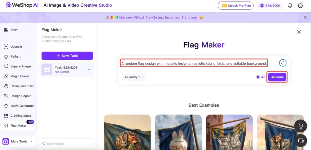 Flag Maker by WeShop AI